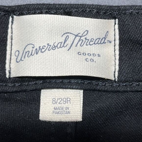 Universal Thread High-Rise Midi Jean Shorts Size 8 - Picture 6 of 7
